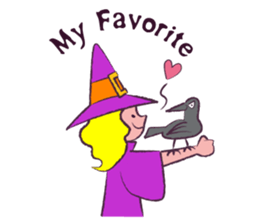 "Witch days" for the Halloween! sticker #654460