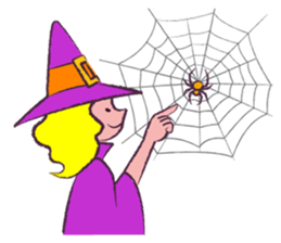 "Witch days" for the Halloween! sticker #654464