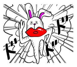 Atsuo the rabbit sticker #655188