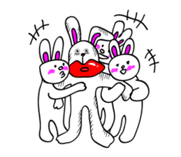 Atsuo the rabbit sticker #655204