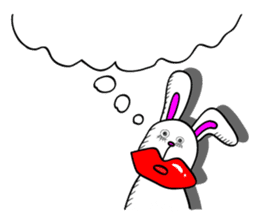Atsuo the rabbit sticker #655219