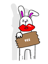Atsuo the rabbit sticker #655220