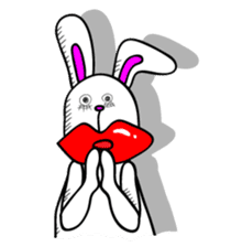 Atsuo the rabbit sticker #655222