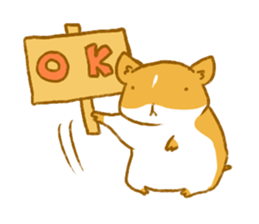 Ham Ham hamster sticker #655550