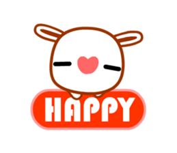 Feel Rabbit: Personally sticker #655648
