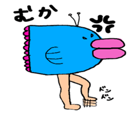 Manbo-man(ocean sunfish) sticker #655711