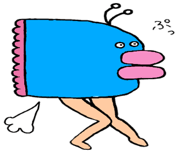 Manbo-man(ocean sunfish) sticker #655724