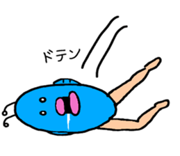 Manbo-man(ocean sunfish) sticker #655731