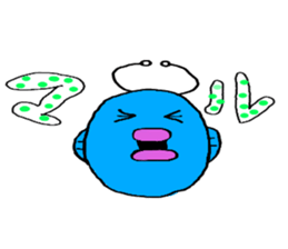 Manbo-man(ocean sunfish) sticker #655734