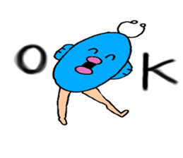 Manbo-man(ocean sunfish) sticker #655735