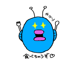 Manbo-man(ocean sunfish) sticker #655742