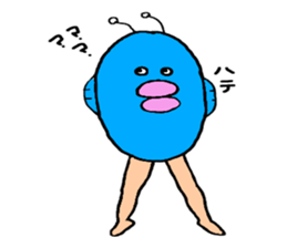 Manbo-man(ocean sunfish) sticker #655743