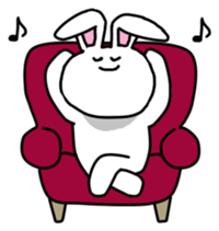 Acchan of rabbit English version sticker #655838