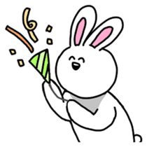 Acchan of rabbit English version sticker #655839