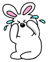 Acchan of rabbit English version sticker #655840