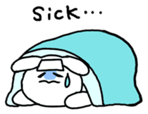 Acchan of rabbit English version sticker #655858