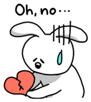 Acchan of rabbit English version sticker #655861