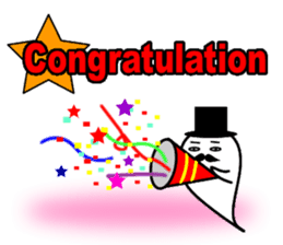 Mr. BAKEGAWA's stamp! sticker #656182