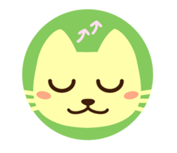 Are together with a cat. sticker #656432