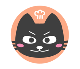 Are together with a cat. sticker #656442