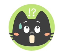 Are together with a cat. sticker #656445