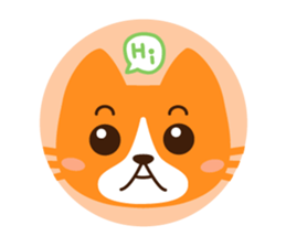 Are together with a cat. sticker #656449