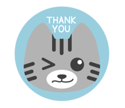 Are together with a cat. sticker #656453