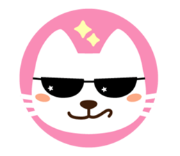 Are together with a cat. sticker #656455