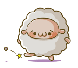 Supportive response sheep sticker #656597