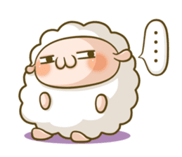 Supportive response sheep sticker #656618