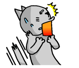 Cat for answering Everyday of the Coro sticker #656800
