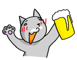 Cat for answering Everyday of the Coro sticker #656821