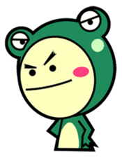 Animal Friends Duck and Frog sticker #657070