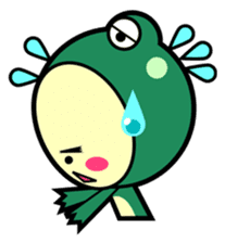 Animal Friends Duck and Frog sticker #657074