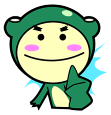 Animal Friends Duck and Frog sticker #657078