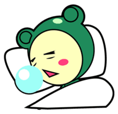 Animal Friends Duck and Frog sticker #657079