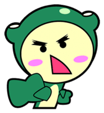 Animal Friends Duck and Frog sticker #657080