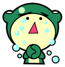 Animal Friends Duck and Frog sticker #657082