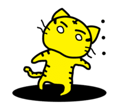 TORA-NECO "tiger or cat" sticker #657232