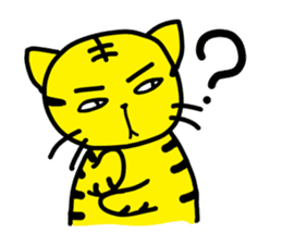 TORA-NECO "tiger or cat" sticker #657250