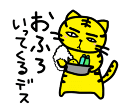 TORA-NECO "tiger or cat" sticker #657262