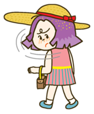 Purple star sticker #657810