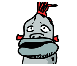 Slender oarfish LINE Stickers sticker #657987