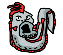 Slender oarfish LINE Stickers sticker #657991