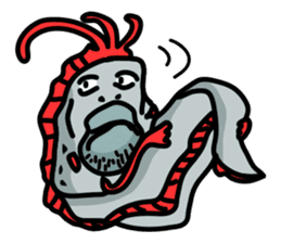 Slender oarfish LINE Stickers sticker #657994