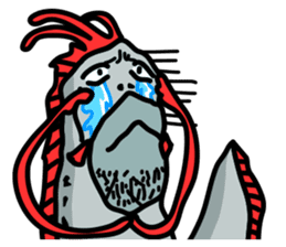 Slender oarfish LINE Stickers sticker #657995
