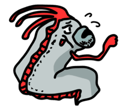 Slender oarfish LINE Stickers sticker #658001