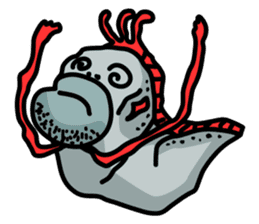 Slender oarfish LINE Stickers sticker #658009