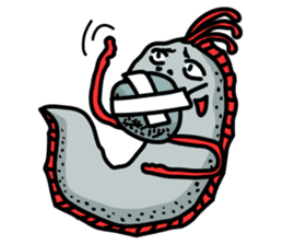 Slender oarfish LINE Stickers sticker #658014