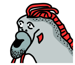 Slender oarfish LINE Stickers sticker #658015